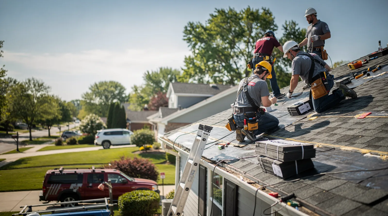 Roof Repair in Mason, IL around you